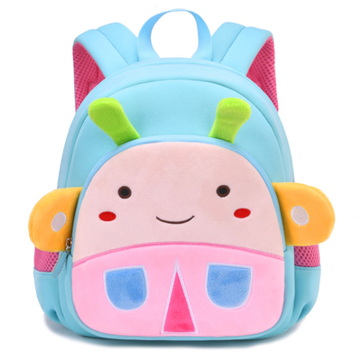 Borsa di scuola sveglia del Escolar del bambino del bambino del fumetto dello zaino impermeabile dei bambini dell'ape mellifica