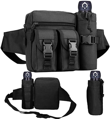 Bum Bag Canvas Waist Pouch impermeabile pratico militare con la portabottiglia