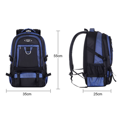 Zaino rampicante impermeabile d'escursione all'aperto dello zaino 55L