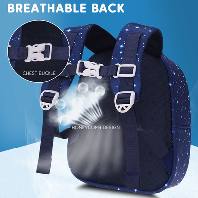 Gli astronauti impermeabili delle ragazze del fumetto di 3D Rocket Kids Backpack Anti Lost istruiscono le borse