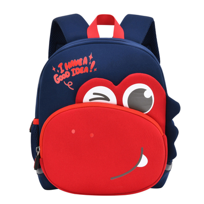 Asilo Mochila del bambino del fumetto dello zaino 3D dei bambini del dinosauro del ODM per le ragazze dei ragazzi 2-5 anni