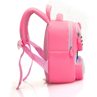Zaino animale dei bambini dei bambini dell'OEM 3D Cat Children Backpacks Kindergarten Schoolbag