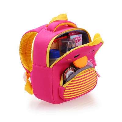 borse di scuola dell'uccello dello zaino della scuola dei bambini di 3D CuteWaterproof per i ragazzi dei bambini