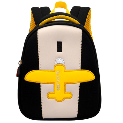 Borsa di scuola impermeabile di asilo del neoprene dello zaino del bambino dei bambini dei piloti dell'aeroplano di BSCI