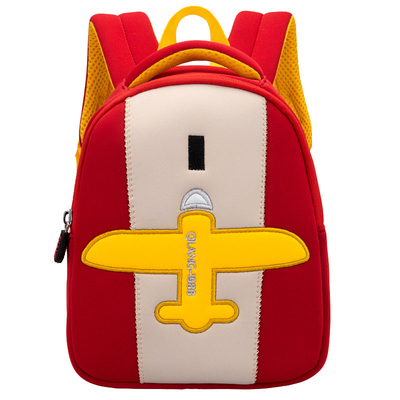 Borsa di scuola impermeabile di asilo del neoprene dello zaino del bambino dei bambini dei piloti dell'aeroplano di BSCI