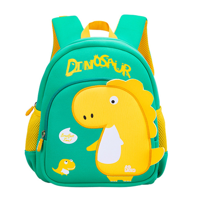 Bambini Mochila del bambino dei bambini dello zaino del dinosauro dei bambini impermeabili unisex di asilo