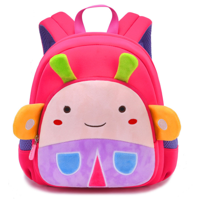 Borsa di scuola sveglia del Escolar del bambino del bambino del fumetto dello zaino impermeabile dei bambini dell'ape mellifica