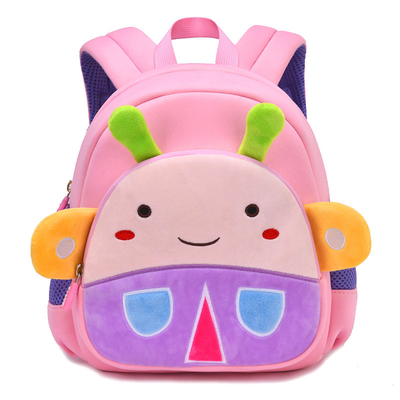 Borsa di scuola sveglia del Escolar del bambino del bambino del fumetto dello zaino impermeabile dei bambini dell'ape mellifica