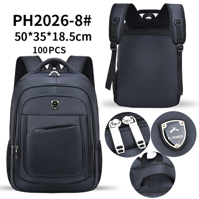 Studente impermeabile School Backpacks del poliestere dello zaino del computer portatile di viaggio di Digital