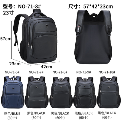 Zaino a 23 pollici casuale del computer di School Bag Travel dello studente dell'unità di elaborazione di affari