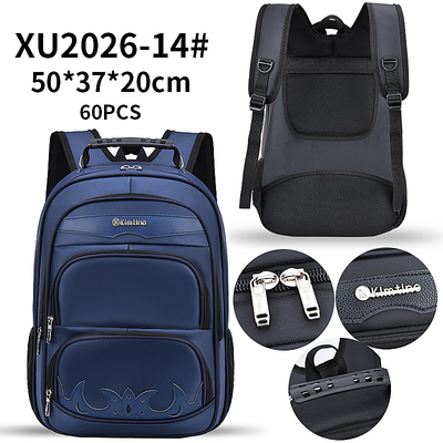 Viaggio casuale 800g dello zaino dello Zaino del computer portatile di affari degli uomini