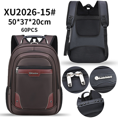 Viaggio casuale 800g dello zaino dello Zaino del computer portatile di affari degli uomini