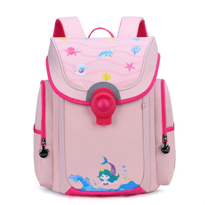 Le multi tasche impermeabilizzano le borse di scuola di Backpack Cartoon Kids dello studente 1000g