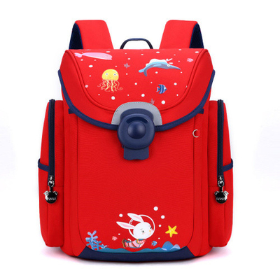 Le multi tasche impermeabilizzano le borse di scuola di Backpack Cartoon Kids dello studente 1000g