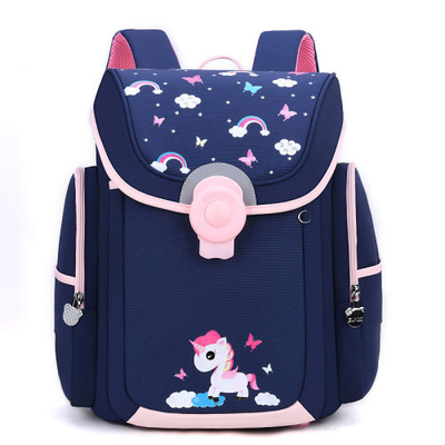 Le multi tasche impermeabilizzano le borse di scuola di Backpack Cartoon Kids dello studente 1000g