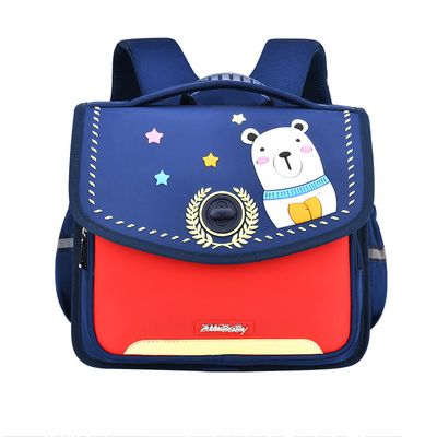 Borsa di libro della scuola dei bambini impermeabili dello zaino dei bambini dello spazio cosmico del fumetto