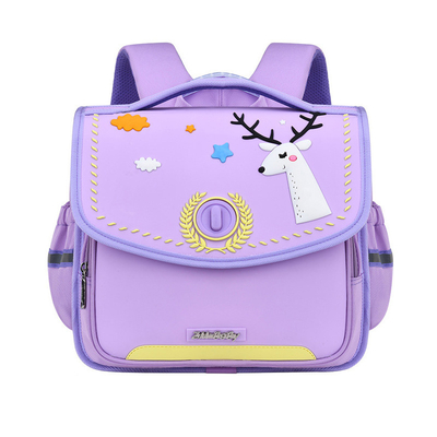 Borsa di libro della scuola dei bambini impermeabili dello zaino dei bambini dello spazio cosmico del fumetto