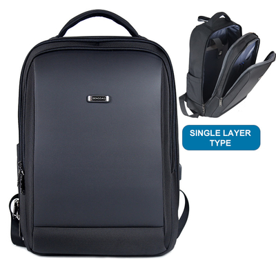 Zaino impermeabile all'aperto del computer portatile degli uomini di USB dello zaino del computer portatile di affari 18inch