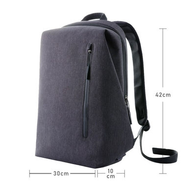 Borsa a 15,6 pollici impermeabile del computer portatile dello zaino del computer portatile di affari della fibra di poliestere