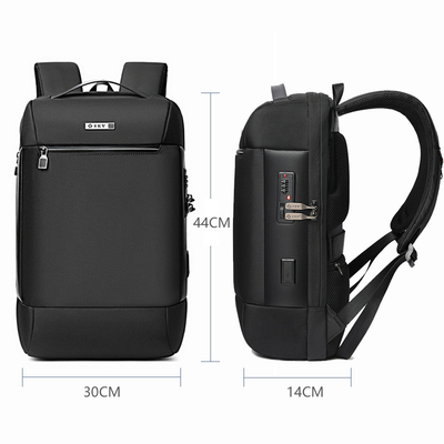 Capacità 15.6inch di nylon di Business Laptop Backpack dell'anti ladro grande