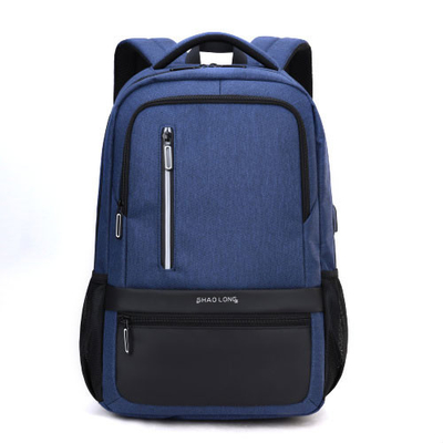 Borse di scuola di nylon impermeabili di carico esterne del computer portatile degli uomini dello zaino di USB