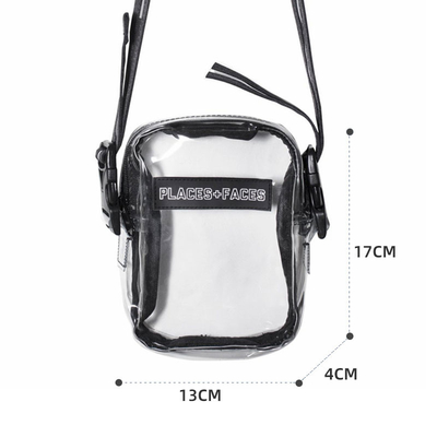I fronti dei posti adattano a PVC della radura del ODM di Fanny Pack la borsa laterale