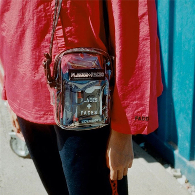 I fronti dei posti adattano a PVC della radura del ODM di Fanny Pack la borsa laterale