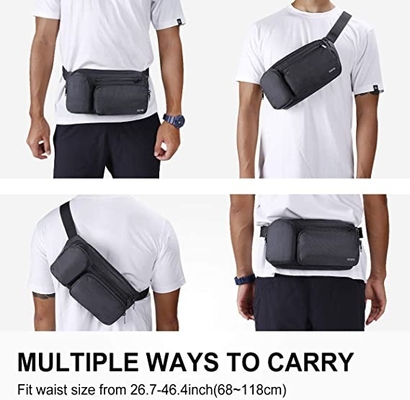 Escursione di Fanny Pack Multiple Pockets For di modo di grande capacità