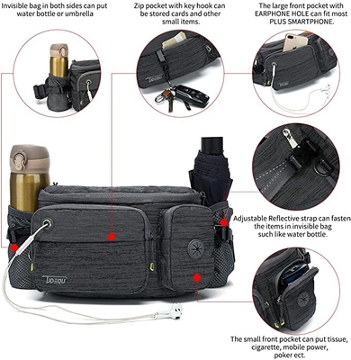 Borsa della vita di Bum Dog Walking Bag Running per l'escursione del riciclaggio
