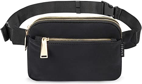 Modo casuale Fanny Pack Adjustable Belt Bag per il viaggio di allenamento di aria aperta