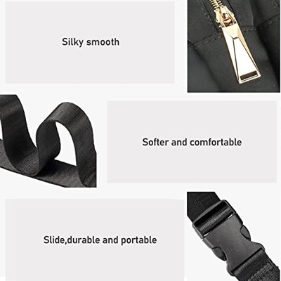 Modo casuale Fanny Pack Adjustable Belt Bag per il viaggio di allenamento di aria aperta