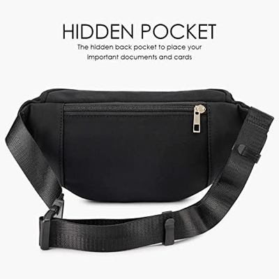 Gli uomini delle donne adattano Fanny Pack/borsa impermeabile della vita per il viaggio che eseguono l'escursione di camminata