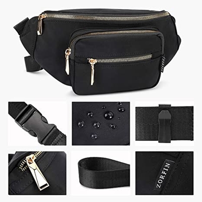 Gli uomini delle donne adattano Fanny Pack/borsa impermeabile della vita per il viaggio che eseguono l'escursione di camminata