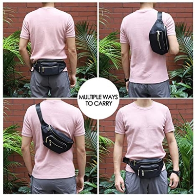 Gli uomini delle donne adattano Fanny Pack/borsa impermeabile della vita per il viaggio che eseguono l'escursione di camminata