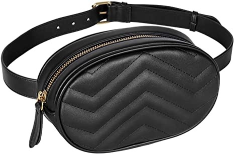 Borsa impermeabile di cuoio della cinghia dell'unità di elaborazione di Fanny Pack di modo inter- del corpo