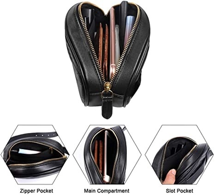 Borsa impermeabile di cuoio della cinghia dell'unità di elaborazione di Fanny Pack di modo inter- del corpo