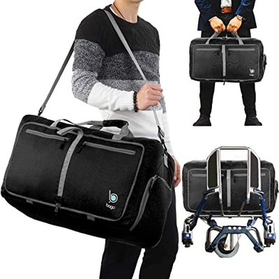 Zaino pieghevole del Duffel della borsa di Duffle di sport 60l per il peso leggero degli uomini delle donne impermeabile