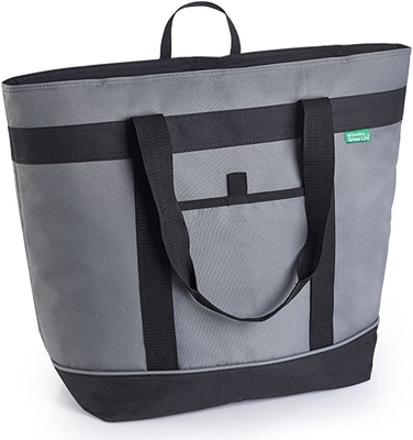 La morbidezza del termale di Gray Insulated Cooler Bag HD ha parteggiato dispositivo di raffreddamento isolato