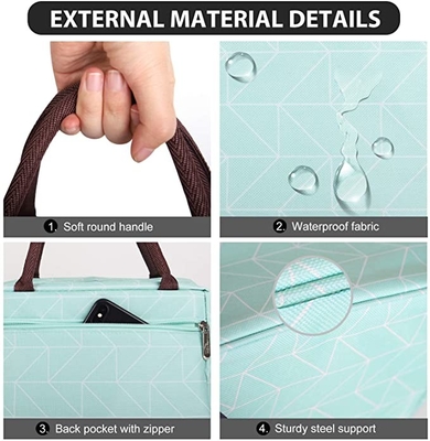 Oxford ha isolato Tote Bag Resuable Shopping Bag impermeabile per gli uomini delle donne