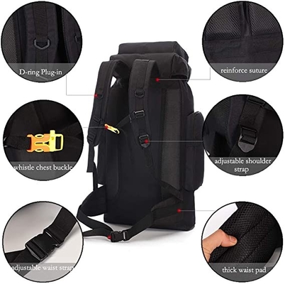 70l che si accampa facendo un'escursione viaggio impermeabile Daypack dello Zaino di Molle dello zaino