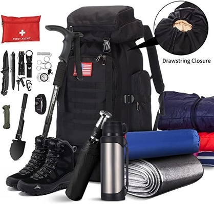 70l che si accampa facendo un'escursione viaggio impermeabile Daypack dello Zaino di Molle dello zaino