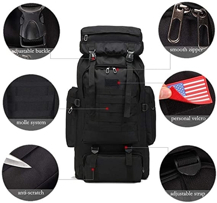 70l che si accampa facendo un'escursione viaggio impermeabile Daypack dello Zaino di Molle dello zaino