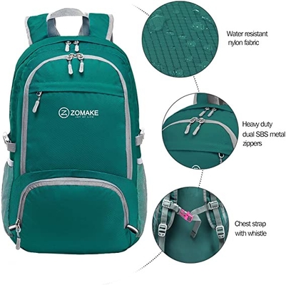 30l Packable che fa un'escursione il peso leggero resistente dell'acqua dello zaino pieghevole