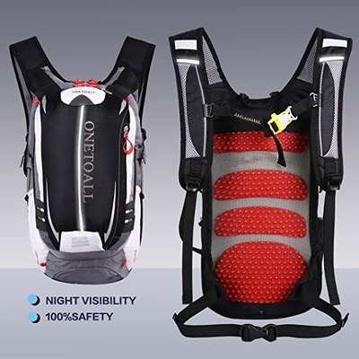 zaino d'escursione all'aperto di riciclaggio Daypack della bici 18l per il viaggio all'aperto