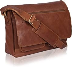 il messaggero di cuoio Bag Canvas Cowhide 400g delle donne del computer portatile 14inch