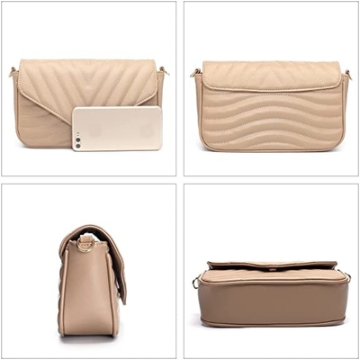 Borsa alla moda di Small Quilted Crossbody del progettista per le donne