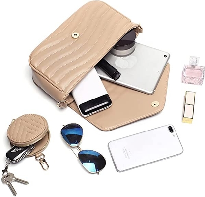 Borsa alla moda di Small Quilted Crossbody del progettista per le donne